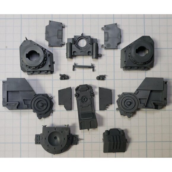 Warhammer 40k Space Marine Bits Primaris Invictor Warsuit Cockpit Torso Frame - Picture 4 of 6
